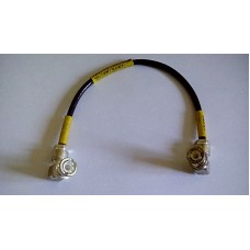 CLANSMAN BOWMAN RF CABLE ASSY BNC 90 TO BNC 90 10 INCH LG